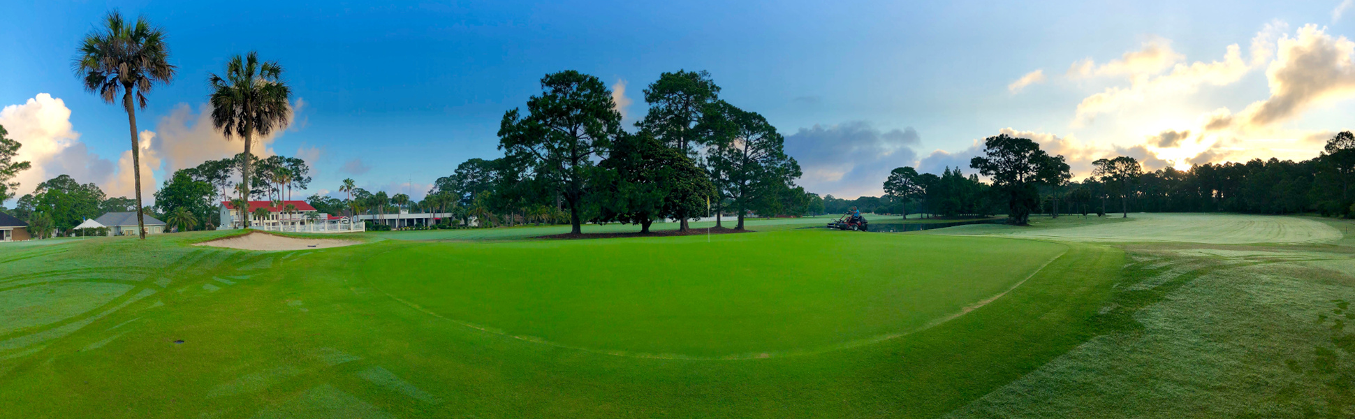 view of golf course